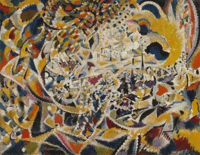 Rythme des ondes lumineuses : Rue + Soleil + Foule - Jules Schmalzigaug