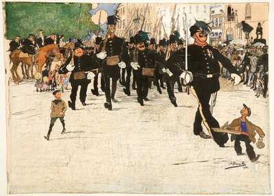 La Parade de la patrouille vigilante à Gand - Jules de Bruycker