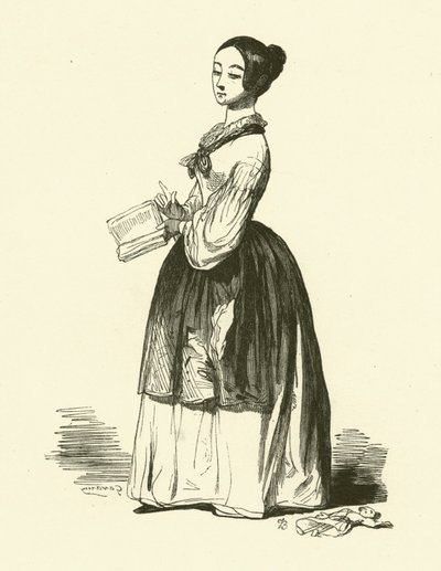 La Gouvernante - Jules pseudonym for Gagne Jacques (after) Gagniet