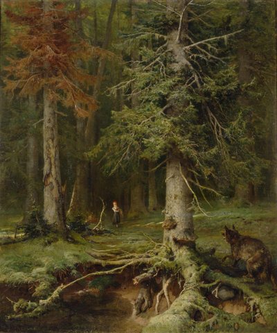 Le Petit Chaperon Rouge, 1887 - Juli Julievich Klever