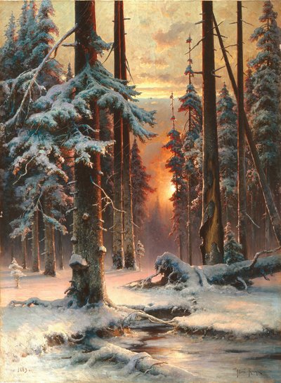Coucher de soleil d