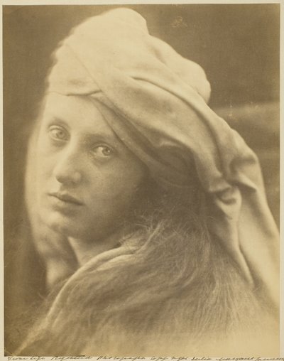 Une étude de Beatrice Cenci - Julia Margaret Cameron