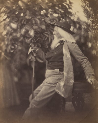 Charles Hay Cameron, Esq., dans son jardin à Freshwater, 1865-67 - Julia Margaret Cameron