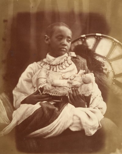Déjatch Alámayou, fils du roi Théodore - Julia Margaret Cameron