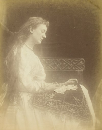 Elaine, vers 1874 - Julia Margaret Cameron