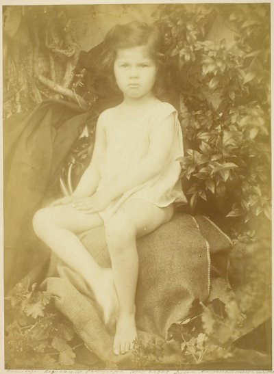 Étude pour le Saint Jean-Baptiste enfant - Julia Margaret Cameron