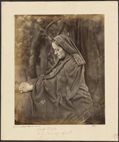 Lady Elcho en tant que Sibylle cuméenne - Julia Margaret Cameron