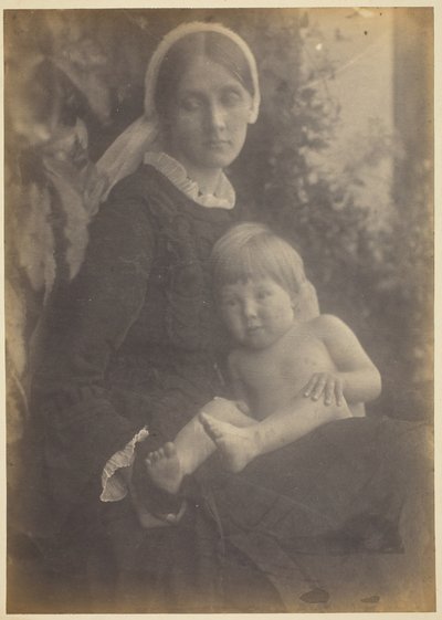 Mme Herbert Duckworth avec Gerald Duckworth, 1872 - Julia Margaret Cameron