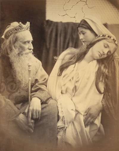 La reine Esther devant le roi Assuérus - Julia Margaret Cameron