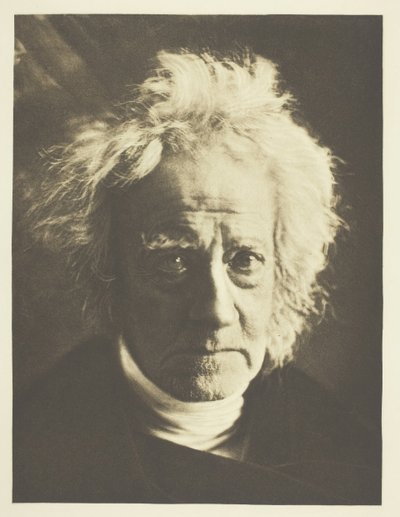 Sir John Herschel, 1867, imprimé en octobre 1890 - Julia Margaret Cameron