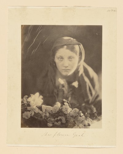 La jeune fille aux fleurs - Julia Margaret Cameron