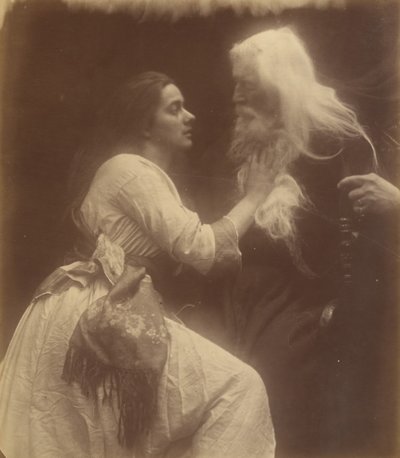 Vivien et Merlin, septembre 1874 - Julia Margaret Cameron