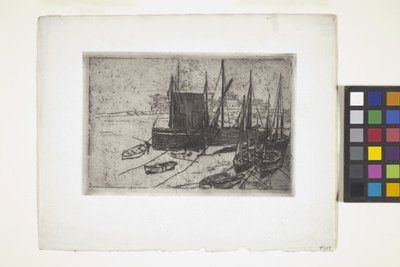 Bateaux à Port Erin - Île de Man - Julian Alden Weir