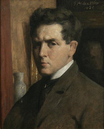 Autoportrait, 1886 - Julian Alden Weir