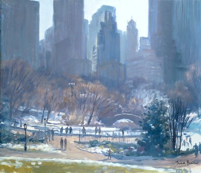 Hiver à Central Park, New York, 1997 - Julian Barrow