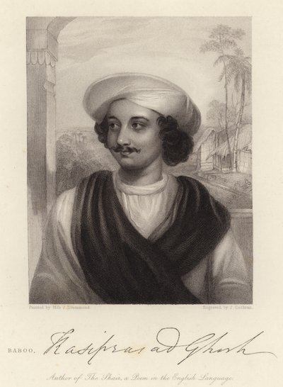 Baboo Kasiprasad Ghosh - Julian E. (after) Drummond