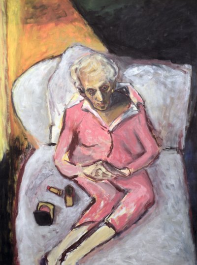 Femme avec rouge à lèvres - Julie Held