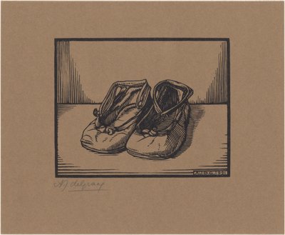 Paire de chaussures - Julie de Graag (signed by artist)