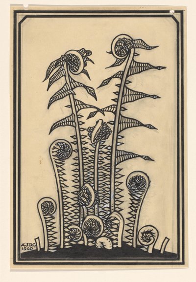 Fougères - Julie de Graag (signed by artist)