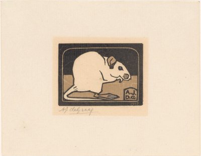 Souris assise - Julie de Graag (signed by artist)