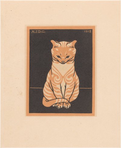 Chat assis - Julie de Graag