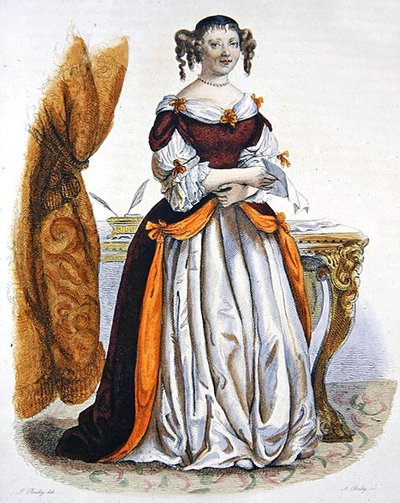 Portrait de Madame de Sévigné - Julien Leopold (after) Boilly