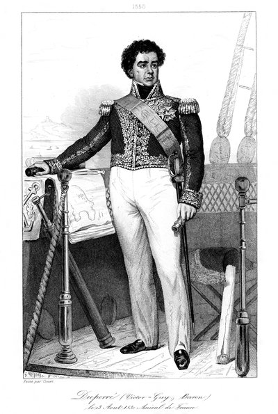 Guy-Victor Duperré 1775-1846, amiral français, 1839 - Julien Leopold Boilly