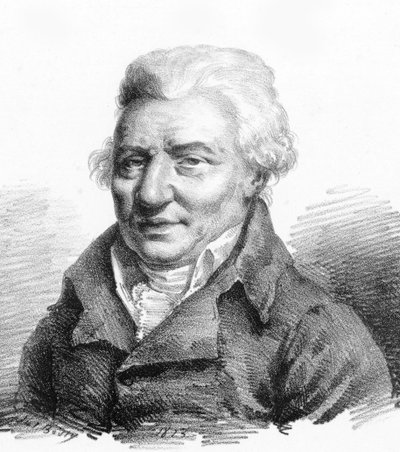 Portrait du compositeur Pierre-Alexandre Monsigny 1729-1817, 1823 - Julien Leopold Boilly
