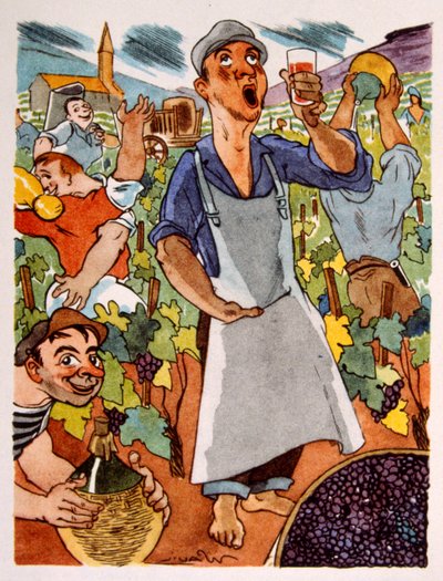 Vignoble français. 1944 - Julien Pavil