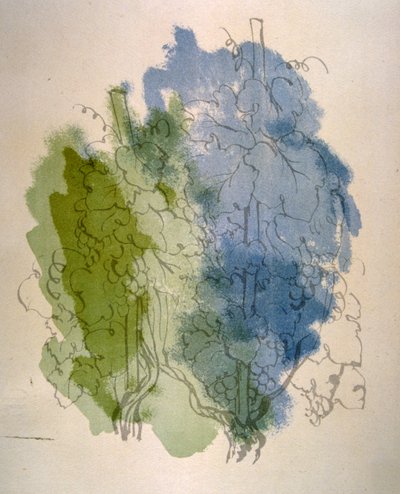 Illustration humoristique de vin 1946. Illustration par Julien Pavil - Julien Pavil