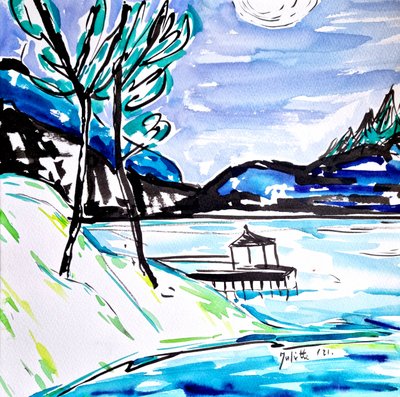 Une retraite paisible au bord d