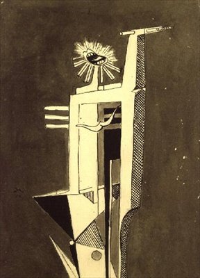 Figure hurlante, Le Prophète, 1941 - Julio Gonzalez