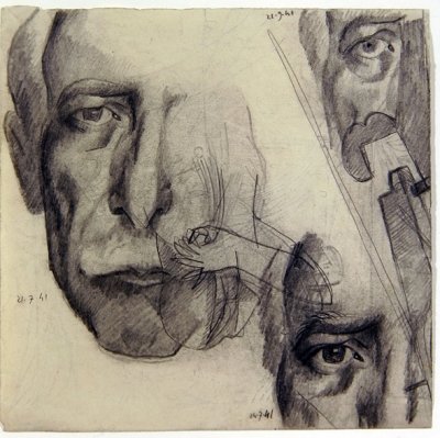Étude pour Sculpture - Julio Gonzalez