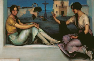 La divination - Julio Romero de Torres