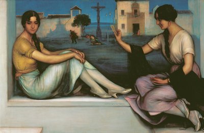 La divination - Julio Romero de Torres