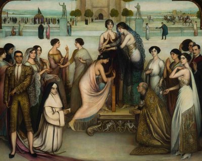 La consagración de la copla, 1911-1912 - Julio Romero de Torres