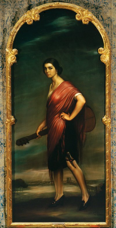 La copla (peinture) - Julio Romero de Torres
