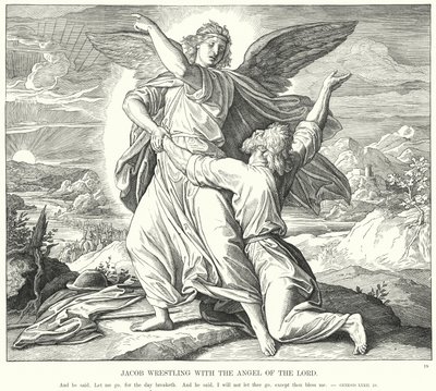 Jacob lutte avec l