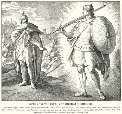 Josué et le capitaine de l