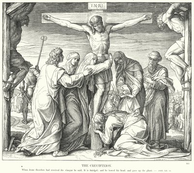 La Crucifixion - Julius (after) Schnorr von Carolsfeld