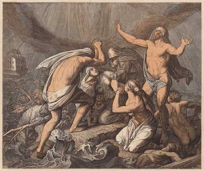 Le Déluge, Genèse, VII - Julius (after) Schnorr von Carolsfeld