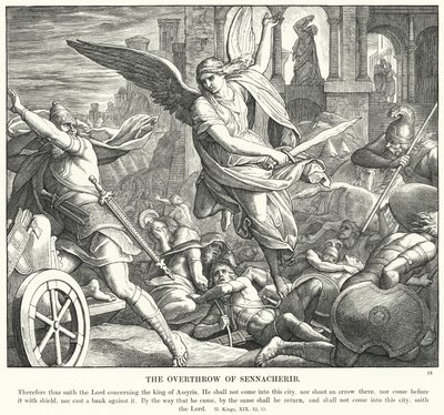 La défaite de Sennachérib - Julius (after) Schnorr von Carolsfeld