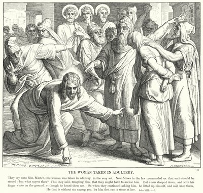 La Femme prise en flagrant délit d