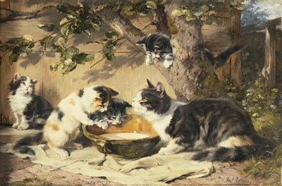 Le Bol de lait - Julius Adam