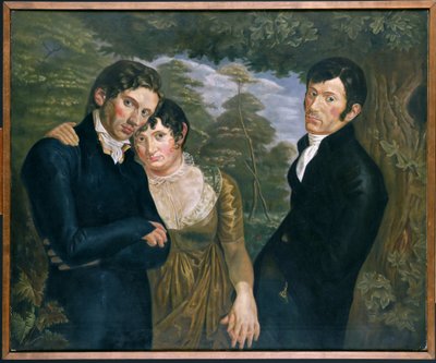 Copie de Nous Trois par Philipp Otto Runge - Julius August Friedrich Theodor von Ehren