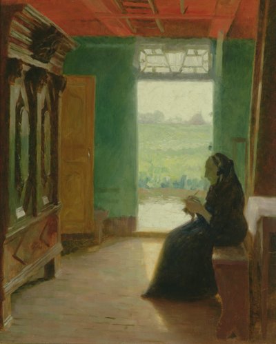 Salle dans le vieux pays, c.1900 - Julius August Friedrich Theodor von Ehren