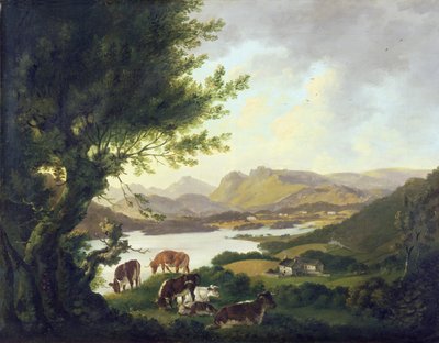 Lac Windemere - Julius Caesar Ibbetson
