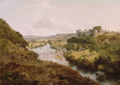 Château de Ludlow, Shropshire - Julius Caesar Ibbetson