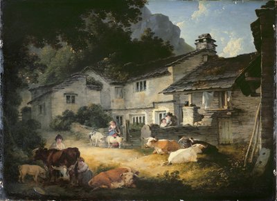 La Maison du Peintre, Ambleside - Julius Caesar Ibbetson