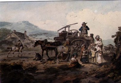 Le voyageur de commerce - Julius Caesar Ibbetson
